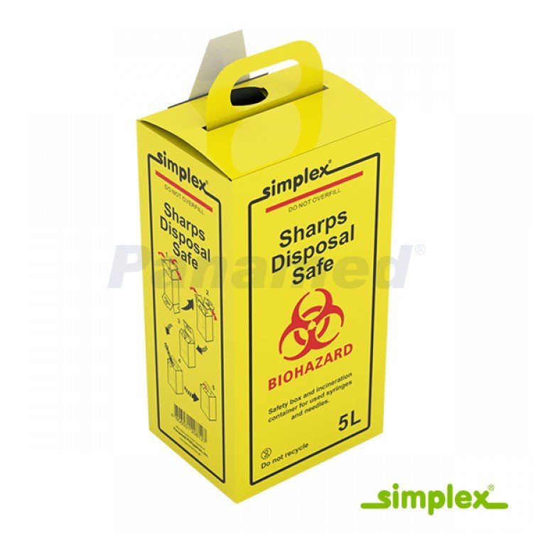 Simplex Sharps Disposal Safe Box Simplex Sharps Disposal Safe Box